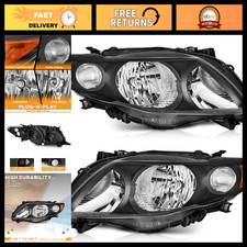 Halogen Headlights Assembly for 2009-2010 Toyota Corolla picture