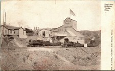 Eagle Mine Ore Sampler Victor Colorado CO Jones News Stand UDB Postcard 1909 D11 picture