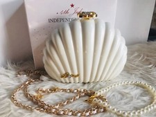 Chanel Beauty Novelty Rhinestone Shell White 4th July 2020 Bag picture