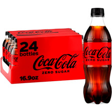 Coca-Cola Zero Sugar 16.9 fl oz Bottles 24 Pack  ING picture