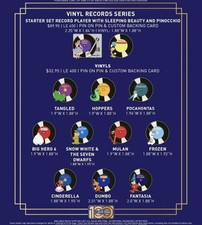 D23 Expo 2026 DSSH Vinyl Complete Set 12 Disney Pin LE 400 In Hand ready to ship picture