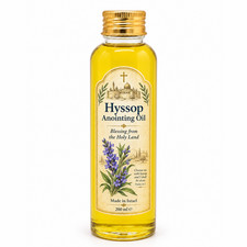 Hyssop Anointing Oil 100ml 3.4oz Holy Land Israel Blessed Christian Gift picture