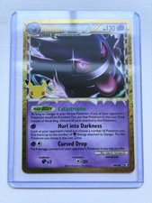 Pokémon TCG 30th Anniversary Gengar Prime 94/102 Triumphant Holo GOLD Immaculate picture