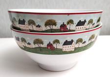 Sakura Exclusive for Brandon House Country Life All Purpose Soup Bowl Set of 2 picture