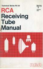 1968 Receiving Tube Technical Manual Fits RCA Series RC-26 - 1968 picture