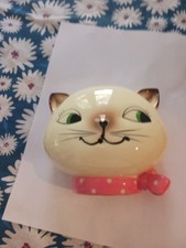 Holt Howard Style Norcrest Japan Cozy Kitten String Holder Wall Hanging Vintage picture