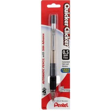 6 Pack Pentel Quicker Clicker Automatic Pencil Fine 0.5 oz picture