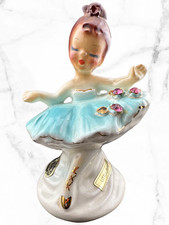 Josef Originals Little Tutu Ballerina Blue Dress With Rhinestones Vintage picture