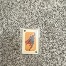 1966 Whitman Superman Card w/ Orange Back (1 Card-Very Good Cond) Look @ photos picture