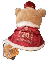 Rilakkuma 20th Anniversary Limited Edition Crown Red Cape Chairoikoguma Bear picture