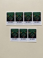 Grand Lizard Williams Pinball Target Decals  picture