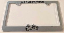 World Famous West Coast Customs Booster License Plate Frame California picture