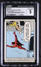 1966 Donruss Daredevil #24 - CGC 5 Golden Era (1966-1985) Marvel Super Heroes picture