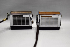 2 Vtg Standard  Micronic Ruby 8 Transistor Radio SR-H438 Japan picture