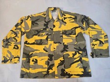 Rothco Ultra Force BDU Yellow Camo Size Large Combat Coat picture