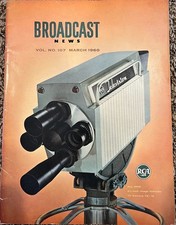 Vintage RCA Broadcast News Magazine #107 March 1960 picture