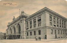 c1910 Union Station People  Albany NY  P556 picture