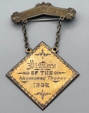 1892 National Rifle Association Washborne Trophy Winner Marksmanship Medal RARE picture