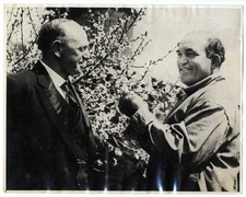 Bob Fitzsimmons James J. Jeffries BOX ORIGINAL GELATIN SILVER PHOTO 8 X 10