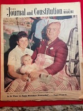 Atlanta Journal & Constitution Magazine 1961 Sgt Alvin C. York - Still a Fighter picture