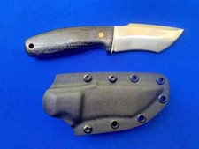 New American Tanto G. Dedyukhin Fixed Blade EDC M 390 Handmade MedFord Style picture