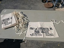 PP71- 6 NOS Vintage Craft-Bilt Construction Advertising Nail Pouches picture