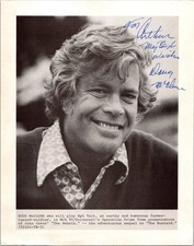 8x10 Publicity Photo-Cardstock  Signed Autograph - Doug McClure picture