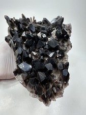 Beautiful Large Arkansas Quartz Crystal Smokey Cluster picture