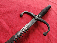 Rare Antique 16th Century Spanish Sword Breaker Antique Dagger picture