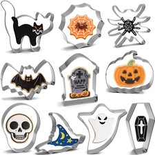 Halloween Cookie Cutters Variety Pack, Set of 10 picture