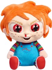 Tiny Nightmares Large Plush Chucky, Collectible Scary Character picture
