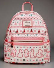 Loungefly Disney Princess Holiday Backpack Fair Isle NWT 2026 RARE picture
