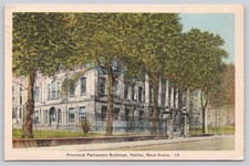 Halifax Nova Scotia Provincial Parliament Buildings Postcard 1916 PE Co picture