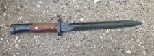 Vintage Yugoslavian 1948 Rifle Bayonet Knife Factory 44 No Scabbard picture
