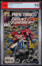 Transformers Generation 2 # 6 PSA Graded 9.8 Marvel Comic Book 1994 picture