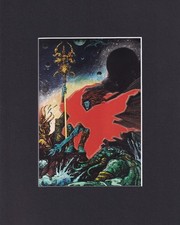 8X10 Matted Print Picture Fantasy Art: Philippe Druillet, 1993, Yragael picture