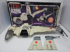 Kenner Star Wars B-Wing Fighter Vehicle Return of the Jedi Incomplete AS-IS VTG picture