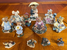 VINTAGE  Mixed Lot Of 12  BOYDS BEARS Resin Figurines picture