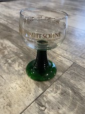 Vintage West German Cordial Glass Schmitt Sohne 0.1/Asa picture