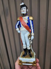 Vintage scheibe alsbach porcelain napoleon general figurine statue MORTIER picture
