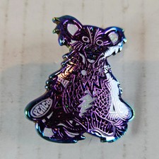 Danny Steinman Peace Bear Enamel Pinback Lapel Pin Limited Edition #249/375 picture