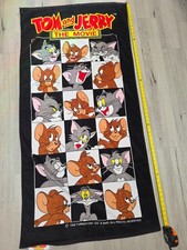Vintage 1992 Tom and Jerry The Movie Beach Bath Towel Barth & Dreyfuss 56x32 New picture