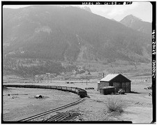 Photo:Silverton Colorado 1900s Silverton Northern Railroad Roundhouse HABS picture