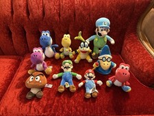 Super Mario Series Plush Toy Set Lot 10 Characters Magikoopa, Yoshi, Mario Etc.. picture