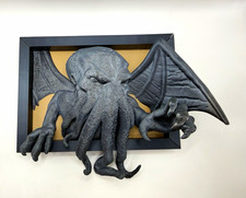 Cthulhu Wall Art With 3D Effect Of The Great One Reaching Out To Grab You picture