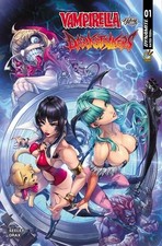 VAMPIRELLA VS DARKSTALKERS SPECIAL #1 (ONE SHOT) CVR A DRAX - PRESALE 10/7/26 picture