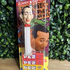 Rare 1998 Pee-wee Herman PEZ dispenser still brand new and sealed picture