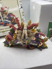 Rare Charming Tails Country Luv-In 88/141 Fitz & Floyd Mice Figurine Read Desc. picture