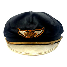 Harley Davidson Captian Hat Cap Genuine OEM Patch Pan Head Display piece c1950 o picture
