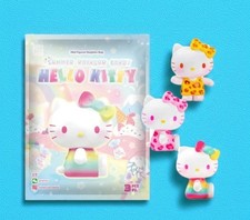 TOP TOY Sanrio Hello Kitty Summer Rainbow Candy 3pcs Blind Box Figure picture